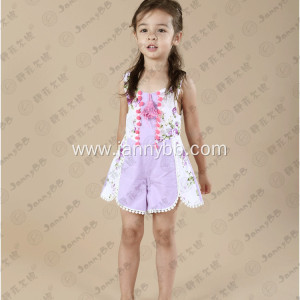 boutique summer purple custom romper for toddler